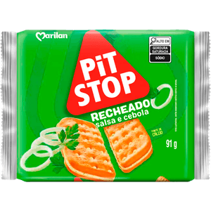 BISCOITO MARILAN PIT STOP 91G SALSA E CEBOLA